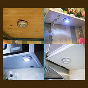 Stick-On LED Bright Lights – Wireless Push Light for Home, Kitchen & Wardrobe | Pack of 2