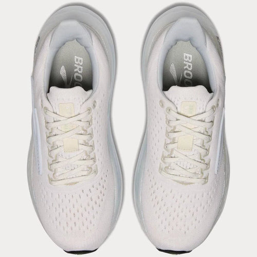 Brooks Glycerin Max Running Shoes | Pearlized White & Bay | Unisex Cushioned Sneakers