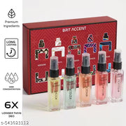 BRIT ACCENT | Perfume Gift Pack for Women | 5 x 8ml | Premium Fragrances| Eau de Toilette - 40 ml (For Women)